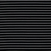 Baumwolljersey Isa Streifen - 299 schwarz
